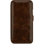 CBR-APIPXRNMS4EACB [iPhone XR用 横開き 高級本革ケース Book 濃茶]