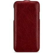 CBR-APIPXRNAAEARR [iPhone XR用 縦開き 高級本革ケース Flip 赤]