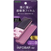 IN-IBXVFT/UH2 [INFOBAR xv用 液晶・背面保護フィルムセット グレア]