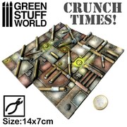 GSWD-1897 [ジオラマ素材ゲーム用ストラクチャー 工場風壁面＆配管プレート]