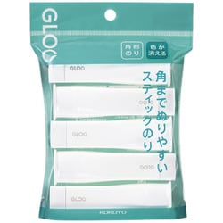 ヨドバシ Com コクヨ Kokuyo タ G311 5p Gloo グルー スティックのり 色が消える S 5本 通販 全品無料配達