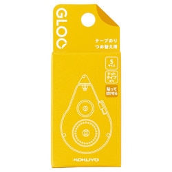 GLOO(グルー) テープのり S リフィル はがせる タ-G411-07