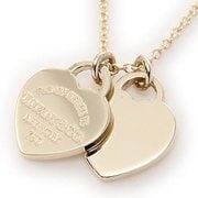 TIFFANY RTT ダブルハート miniペンダント 並行輸入品 22309277