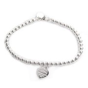 TIFFANY RTT ハートタグビースブレスレット 並行輸入品 23984024