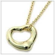 TIFFANY オープンハートmini 11mm 18Y/16in 並行輸入品 25152328