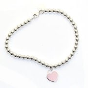 TIFFANY RTT ビーズブレスレット ピンク 並行輸入品 30978811