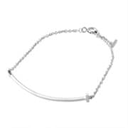 TIFFANY T スマイル ブレスレット ミディアム 18cm 並行輸入品 36667265