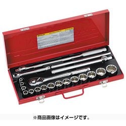SN421M-ISO [1/2インチ ソケットレンチ メタルケース 21点セット]