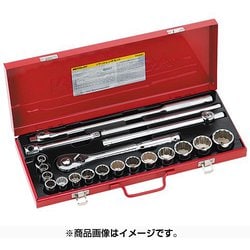 SN421 [1/2インチ ソケットレンチ インチ メタルケース 21点セット]