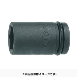 P4SL-17 [1/2インチ インパクトレンチ用ソケット セミロング 17mm]