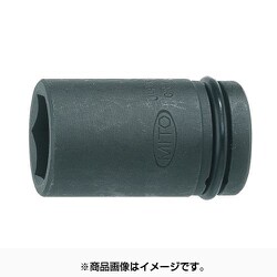 P4SL-19 [1/2インチ インパクトレンチ用ソケット セミロング 19mm]