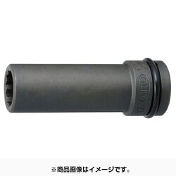 1/2インチ インパクトレンチ用ソケット L 12角 26mm P4ML-26