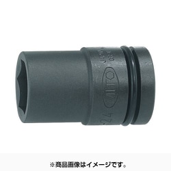 P6SL-16 [3/4インチ インパクトレンチ用ソケット セミロング 16mm]