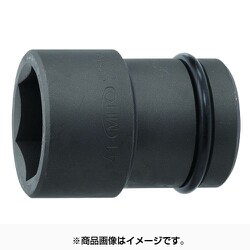P8SL-38 [1インチ インパクトレンチ用ソケット セミロング 38mm]