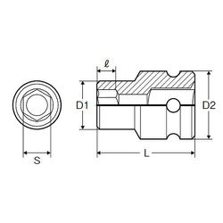 ヨドバシ.com - ミトロイ P10-71 [1-1/4インチ インパクトレンチ用