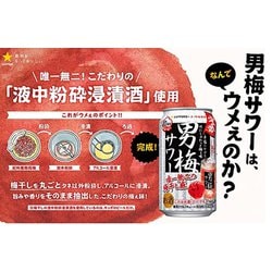 ヨドバシ.com - サッポロビール SAPPORO 男梅サワー 350ml 24缶