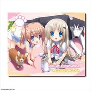 クドわふたー ラバーマウスパッド デザイン11 能美クドリャフカ＆有月椎菜 [キャラクターグッズ]