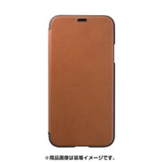 PUY-80 [iPhone XS エアージャケット Flip ブラウン]