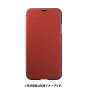 PUY-81 [iPhone XS エアージャケット Flip レッド]