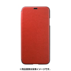 PUC-81 [iPhone XS Max エアージャケット Flip レッド]