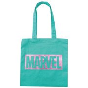 SPAP2363 MARVEL ロゴ PK カラートート GR [キャラクターグッズ]