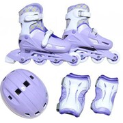 KK120 パープル L [インラインスケート コンボセット]