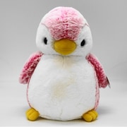010260 パウダーキッズ ぬいぐるみ ペンギン M ピンク [キャラクターグッズ]