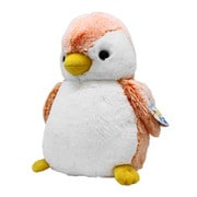 010291 パウダーキッズ ぬいぐるみ ペンギン M オレンジ [キャラクターグッズ]
