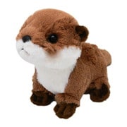 021877 ふわふわベイビーズ ぬいぐるみ カワウソ [キャラクターグッズ]