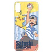 POKE-588A [iPhone XS/X ハードケース ポケットモンスター Best Friendシリーズ サトシ&ピカチュウ]