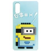 MINI-122A [ダイカットシリコンケース iPhone XR ミニオン ドット]