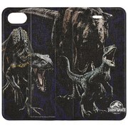 JW2-06B [フリップカバーiPhone 8/7/6s/6 ジュラシックワールド Dinosaurs]