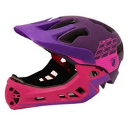 フォルティア パープル M [自転車用フルフェイスヘルメット Mサイズ（52-57cm） 使用年齢目安：4～10歳頃]