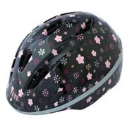 アミティ ブラックフラワー [自転車用ヘルメット Mサイズ（54～57cm） 使用年齢目安：6歳以上]