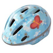 自転車用ヘルメット Mサイズ(54~57cm) 使用年齢目安:6歳以上 アミティ バタフライ
