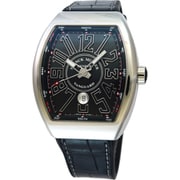ヴァンガード ステンレススチールケース/BK/黒革 並行輸入品 V45SCDTACNR