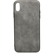 1810YS02PS Premium Case NUBACK [Premium Case ヌバック iPhone XS/X Grey]