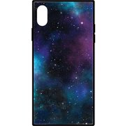 PEI12-TL12-BK [iPhone XS Max ケース TILE スクエア型 宇宙]