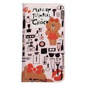 i32DLN07 [iPhone 8/7/6s/6 ケース CAT FLIP LINE FRIENDS メイクアップ]