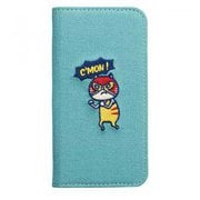 i32DKS01 [iPhone 8/7/6s/6 ケース CAT FLIP KUSUKUSU レスラーネコ]