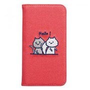 i32DKS02 [iPhone 8/7/6s/6 ケース CAT FLIP KUSUKUSU ハローネコ]