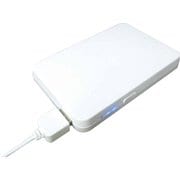 リチウム+コンセント充電器2600 micro-USB CHSPLMAC2600-WT