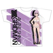 SSSS.GRIDMAN フルグラフィックTシャツ 新条アカネ [キャラクターグッズ]