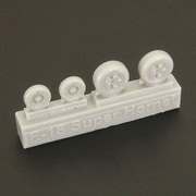 HAUBRL144144 F-18 スーパーホーネット用ホイールセット [1/144スケール レジン製ディティールアップパーツ]