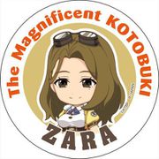 荒野のコトブキ飛行隊 キャラクターマグネットクリップ ザラ [キャラクターグッズ]