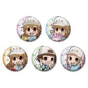 はたらく細胞 缶バッジセット 血小板だらけコレクション [キャラクターグッズ]