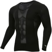 バイオギア・ドライエアロフロー(Vネック長袖) 52MJ900109XL 09：ブラック