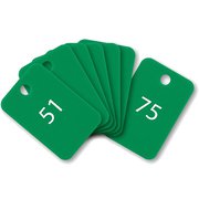 スチロール番号札 番号入51~75 緑 BF-56-GN