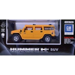 ハマー H2 SUV キイロ [1/24スケール RCカー]