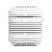 Air Pods用ケース イヤホンストラップ巻取り PROTECTIVE ホワイト IPH1437-WH